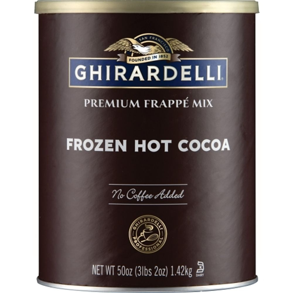 Ghirardelli Frozen Hot Cocoa Frappe, 3.12 Pounds, 6 Per Case