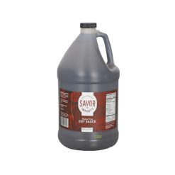Savor Imports Gluten Free Soy Sauce, 1 Gallon, 4 Per Case