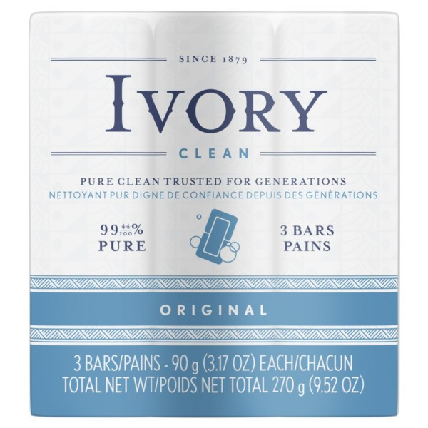Ivory Gentle Bar Soap, 3.17 Ounce, 24 Per Case