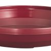 Cambro 9.5 Inch Cranberry Pellet Underliner 12 Per Case