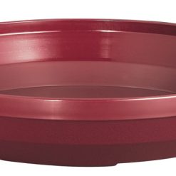 Cambro 9.5 Inch Cranberry Pellet Underliner 12 Per Case