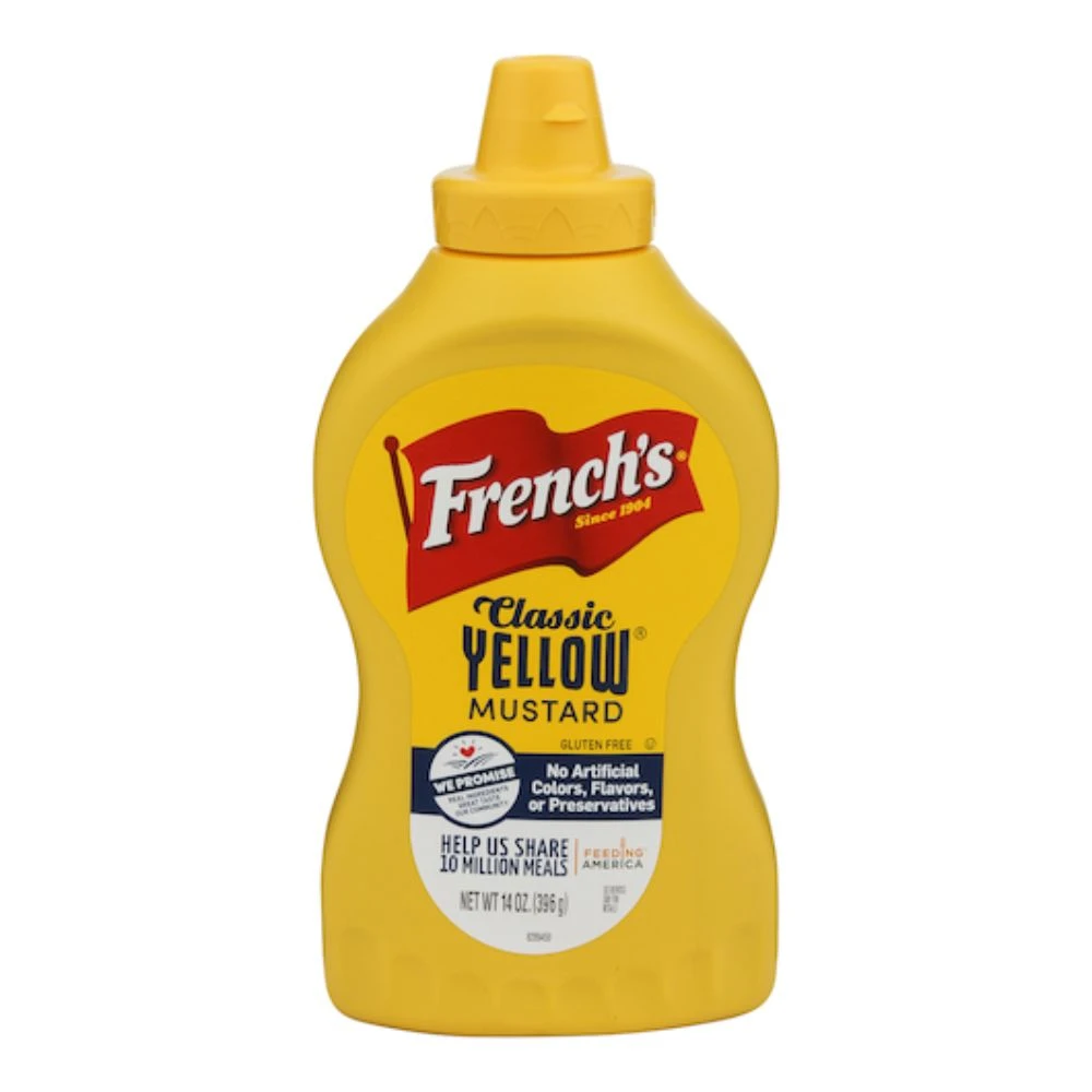 French s Classic Yellow Mustard Bottle, 14 Ounce, 16 Per Case