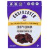 Undercover Snacks Milk Chocolate Currant, 2 Ounces, 12 Per Case