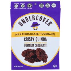 Undercover Snacks Milk Chocolate Currant, 2 Ounces, 12 Per Case