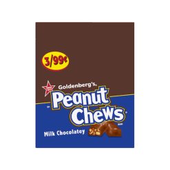 Peanut Chews Milk Chocolate Pre-Priced Stand Up Display, 0.6 Ounces, 24 Per Box, 12 Boxes Per Case