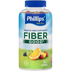 Phillips Fiber Gummies, 90 Piece, 2 Bottles Per Box, 10 Boxes Per Case