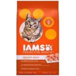 Iams Proactive Health Healthy Adult Original with Chicken Cat Food, 3.5 Pounds, 4 Per Case