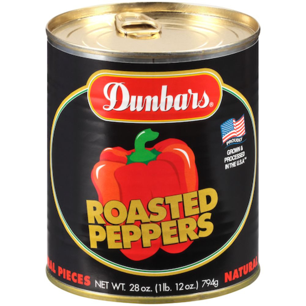 Dunbar Pepper Fire Roasted Red, 12 Cans Per Case