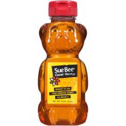 Sue Bee Honey Bottle, 12 Ounce, 12 Per Case