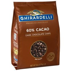 Ghirardelli 72% Cacao Chocolate Chip, 5 Pounds, 2 Per Case