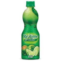 Realemon Lime Juice, 8 Ounces - 12 Per Case