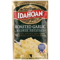 Idahoan Foods Roasted Garlic 4 Ounce Pouch - 12 Per Case