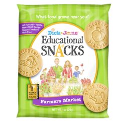Dick And Jane Farmers Market Vanilla Snacks, 1 Ounce, 120 per Case