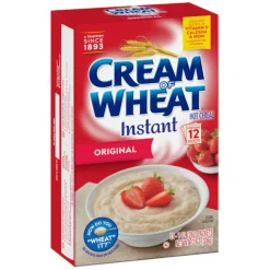 Cream Of Wheat Instant Original Flavor Cereal, 12 Oz (Pack of 12)