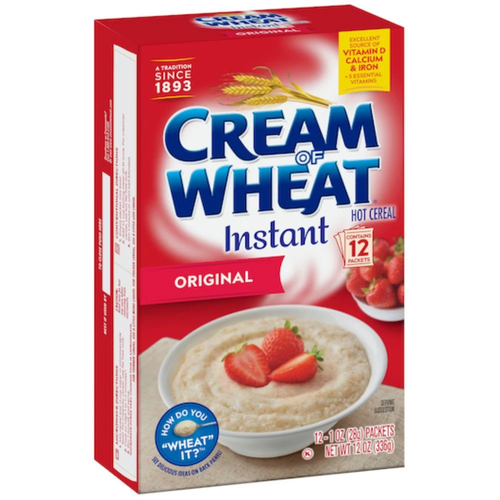 Cream Of Wheat Instant Original Flavor Cereal, 12 Oz (Pack of 12)