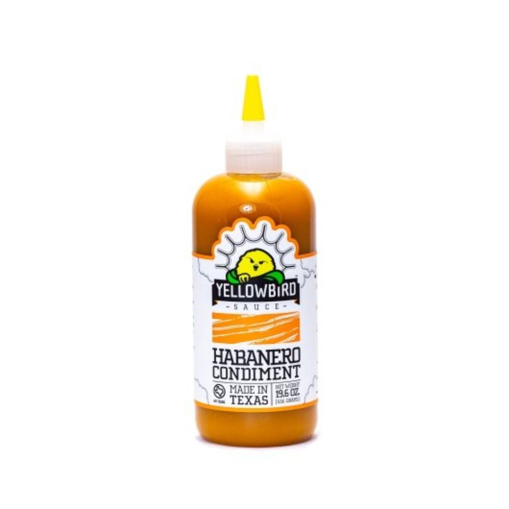 Yellowbird Foods Habanero Hot Sauce Bottle, 19.6 Ounce, 6 Per Case