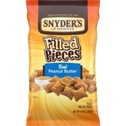 Snyders Peanut Butter Filled Pieces Pretzel, 10 Ounces, 12 Per Case