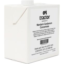 Tractor Beverage Co Organic Mandarin & Cardamom Concentrate, 12 Count, 12 Per Case