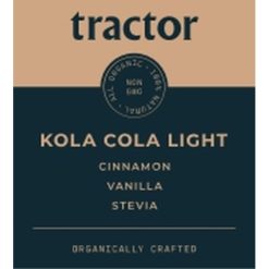 Tractor Beverage Co Organic Tractor Cola Light Syrup, 2.5 Gallon, 1 Per Case